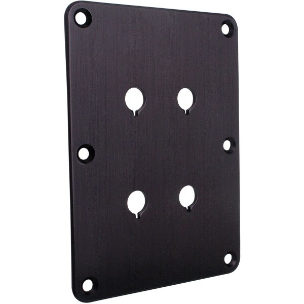 Main product image for Dayton Audio DBPP-BK Double Binding Post Plate Black 091-612